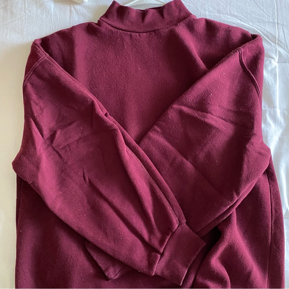 Bershka mock neck sweater.